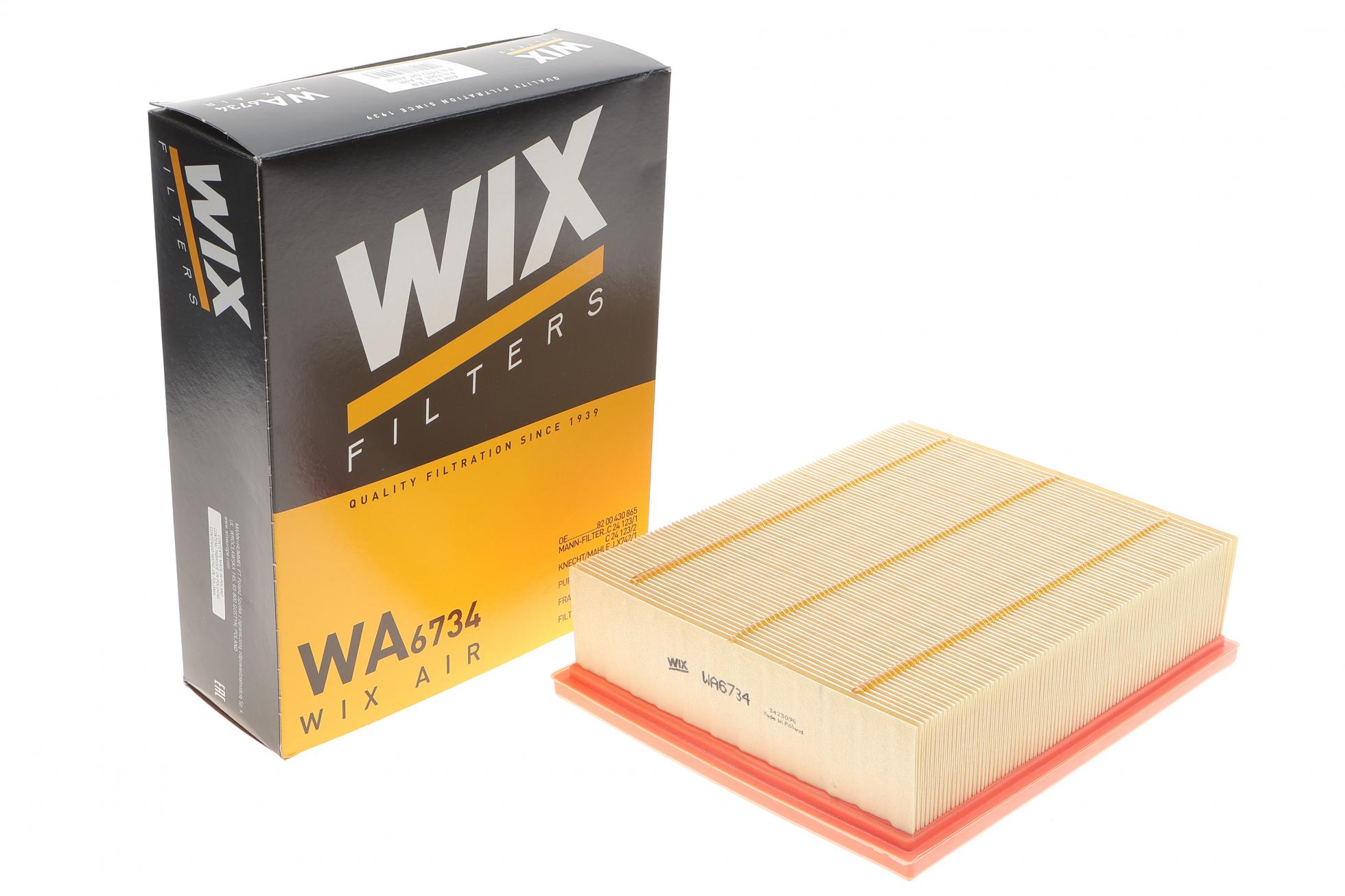 WA6734 WIX FILTERS